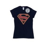 DC Comics - T-Shirt für Damen (Marineblau) L