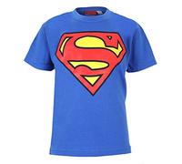 DC Comics T-Shirt mit Superman-Logo für Jungen Gr. 12 Jahre, königsblau