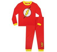 DC Comics The Flash Schlafanzug Jungen, Justice League Schlafanzüge für Jungen 140