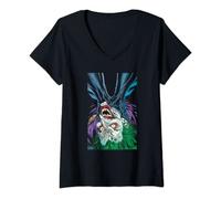 DC Comics The Joker T-Shirt mit V-Ausschnitt