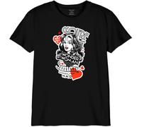 dc comics Wonder Woman - Happy Mother's Day GIWOWOOTS005 Kinder T-Shirt, Schwarz, Größe 14 Jahre, Schwarz, 14 Jahre