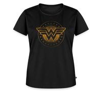 DC Comics Wonder Woman Logo Mit Sternchen Frauen Premium T-Shirt