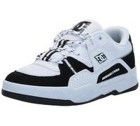 DC Shoes Dc Herren Construct Skateschuhe, Schwarz/Weiß, 10