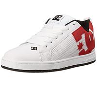 DC COURT GRAFFIK M SHOE XWRK, Herren Sneakers, Weiß (WHITE/RED/BLACK), 42 EU