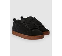 DC Court Graffik Skateschuhe black / gum Gr. 8.5
