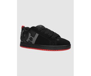 DC Court Graffik SQ Skateschuhe black / grey / red Gr. 12.0
