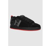 DC Court Graffik SQ Skateschuhe black / grey / red Gr. 6.5