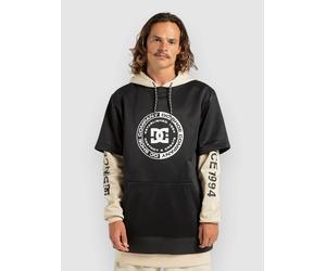 DC Dryden Shred Hoodie black Herren Gr. M