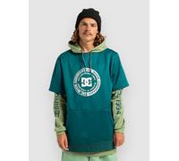 DC Dryden Shred Hoodie deep teal Herren Gr. S