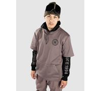 DC Dryden Shred Hoodie plum truffle Herren Gr. XL