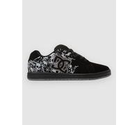 DC Gaveler Skateschuhe black / dk grey print Gr. 11.0