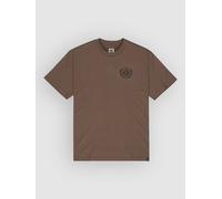 DC Heritage Font T-Shirt morel Herren Gr. M