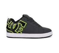 DC Herren Court Graffik Skateschuh, Grau/Schwarz/Grün, 42 EU