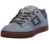 DC Herren Pure Low Top Lace Up Casual Shoe Sneaker Skate-Schuh, Karbon-Gummi, 51.5 EU