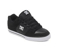 DC Herren Pure Skate-Schuh, Schwarz Schwarz Weiß, 43 EU