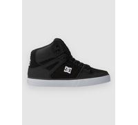 DC Pure High-Top WC Skateschuhe black / black / white Gr. 7.0