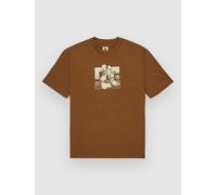 DC Rose And Thorn Star T-Shirt toffee Herren Gr. L