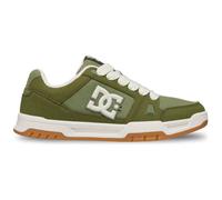 Sneaker DC SHOES "DC Axira", Herren, Gr. 11,5(45), grün (olive, sanftes weiß), Obermaterial: Synthetikmaterial / Futter: Textil / Außensohle: Gummi., Schuhe Sneaker (61061631-11,5) olive, sanftes weiß