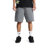 Bermudas DC SHOES "Baggy", Herren, Gr. 34L, medium grau, Obermaterial: 75% Walkfrottier, 25% Walkfrottier;, Hosen Bermudas (94129602-34) medium grau