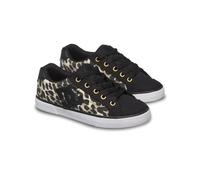 Sneaker DC SHOES "Chelsea", Gr. 8(39), cheetah, schwarz, Obermaterial: Textil / Futter: Textil / Außensohle: Gummi, Schuhe (83867336-8) cheetah, schwarz