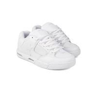 Sneaker DC SHOES "Command", Damen, Gr. 9,5(41), weiß (weiß, weiß), Obermaterial:52.53% Leder + 47.47% Synthetic., Schuhe Sneaker (59616035-9,5) weiß, weiß