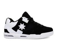 Sneaker DC SHOES "Command", Damen, Gr. 6(37), schwarz, weiß, Obermaterial:52.53% Leder + 47.47% Synthetic;, Schuhe Sneaker (25751215-6) schwarz, weiß