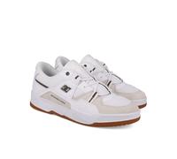 DC Shoes Construct - Leather Shoes for Men - Lederschuhe - Männer - 43 - Weiss