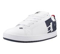 DC Shoes Court Graffik - Leather Shoes for Men - Lederschuhe - Männer - 41 - Weiss,