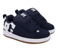 DC Shoes - Court Graffik Shoes Boys Navy/White/Gum 35 EU