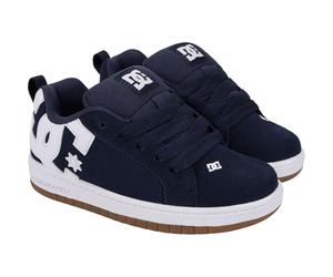 DC Shoes - Court Graffik Shoes Boys Navy/White/Gum 35 EU