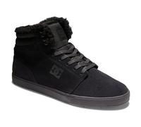 Winterboots DC SHOES "CRISIS 2 HI WNT", Herren, Gr. 45, schwarz (schwarz, schwarz), Leder, Schuhe Winterboots, Winterschuhe, Winterstiefel, Snowboots (62466800-45) schwarz, schwarz