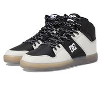DC Shoes Cure Damen-Skateschuhe, lässig, hoch, schwarz / creme, 7.5