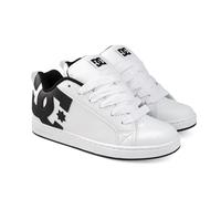 DC Shoes Damen Court Graffik Sneaker, Weiß/Schwarz, 37 EU
