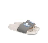 DC Shoes DC SE - Leather Slides Sandals for Men - Badeschuhe - Männer - 44.5 - Blau,