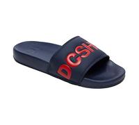 DC Shoes DC SLIDE, Badeschuhe, Blau (NAVY/RED NRD), 42 EU (8 UK)