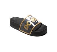 DC Shoes DC Slide Platform SE - Platform Slider Sandals for Women - Plateau-Badeschuhe - Frauen - 37 - Schwarz