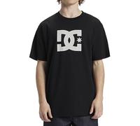 DC Shoes T-Shirt Star Kurzarm Schwarz Herren Größe S