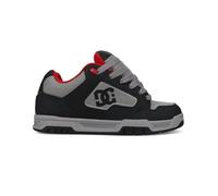 DC Shoes Herren Coiler Trainer Skate Shoe Dunkelgrau/Grau/Rot, Dunkelgrau, Grau, Rot, 43 EU