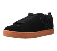 DC Shoes Sneaker Court Graffik Lederschuh Low-Top Gr. 47 Schwarz/Gum