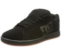 DC Shoes Herren Gaveler - Leather Shoes Sneaker, Black Gum, 40.5 EU