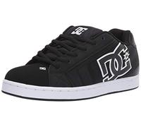 DC Shoes Herren NET Skateboarding Schuh, Schwarz Schwarz Weiß