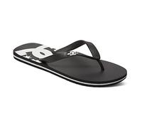 DC Shoes Herren Spray Zehentrenner, Black Black White, 43 EU