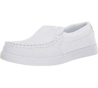 DC Herren Villain 2 Casual Slip on Shoe Slipper Skate-Schuh, Weiss/opulenter Garten, 42 EU