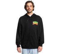DC Shoes Hot Box - Full Zip Hoodie for Men - Hoodie mit durchgehendem Reißverschluss - Männer - L - Schwarz