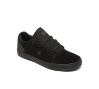 Sneaker DC SHOES "Hyde", Herren, Gr. 7(39), grün (schwarz olive), Obermaterial:Obermaterial: Leder [Kuh] / Futter: Textil / Außensohle: Gummi;, Schuhe Sneaker (51195543-7) schwarz olive