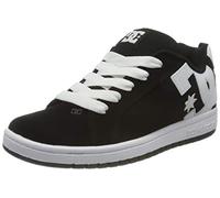 Sneaker DC SHOES "Court Graffik" Gr. 1,5(32,5), schwarz-weiß (schwarz, weiß) Kinder Schuhe (37842526-1,5)