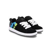 DC Shoes Jungen Court Graffik Skateboardschuhe, Black Multi White, 35.5 EU