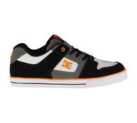 Sneaker DC SHOES "Pure Elastic", Kinder, Gr. 12(29), grau, schwarz, weiß, 55.4% Leder, 44.6% Synthetikmaterial, Schuhe (10704110-12) grau, schwarz, weiß