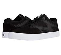 DC Shoes Kalis Vulc, Skateboardschuhe, Schwarz (Black/White BKW), 38.5 EU (5.5 UK)