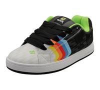 DC Shoes Ken Block 43i Court Graffik Herren-Skate-Sneaker, Schwarz/Weiß, Mehrfarbig, Größe 41